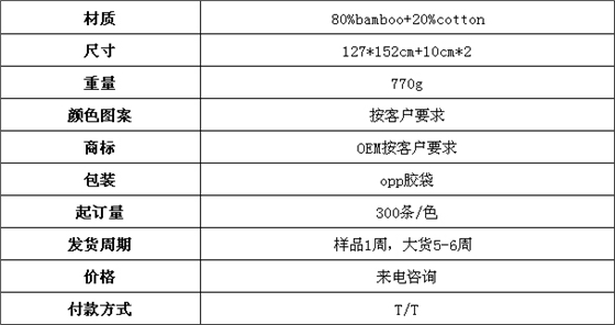 竹纤维毯 空调毯 休闲毯